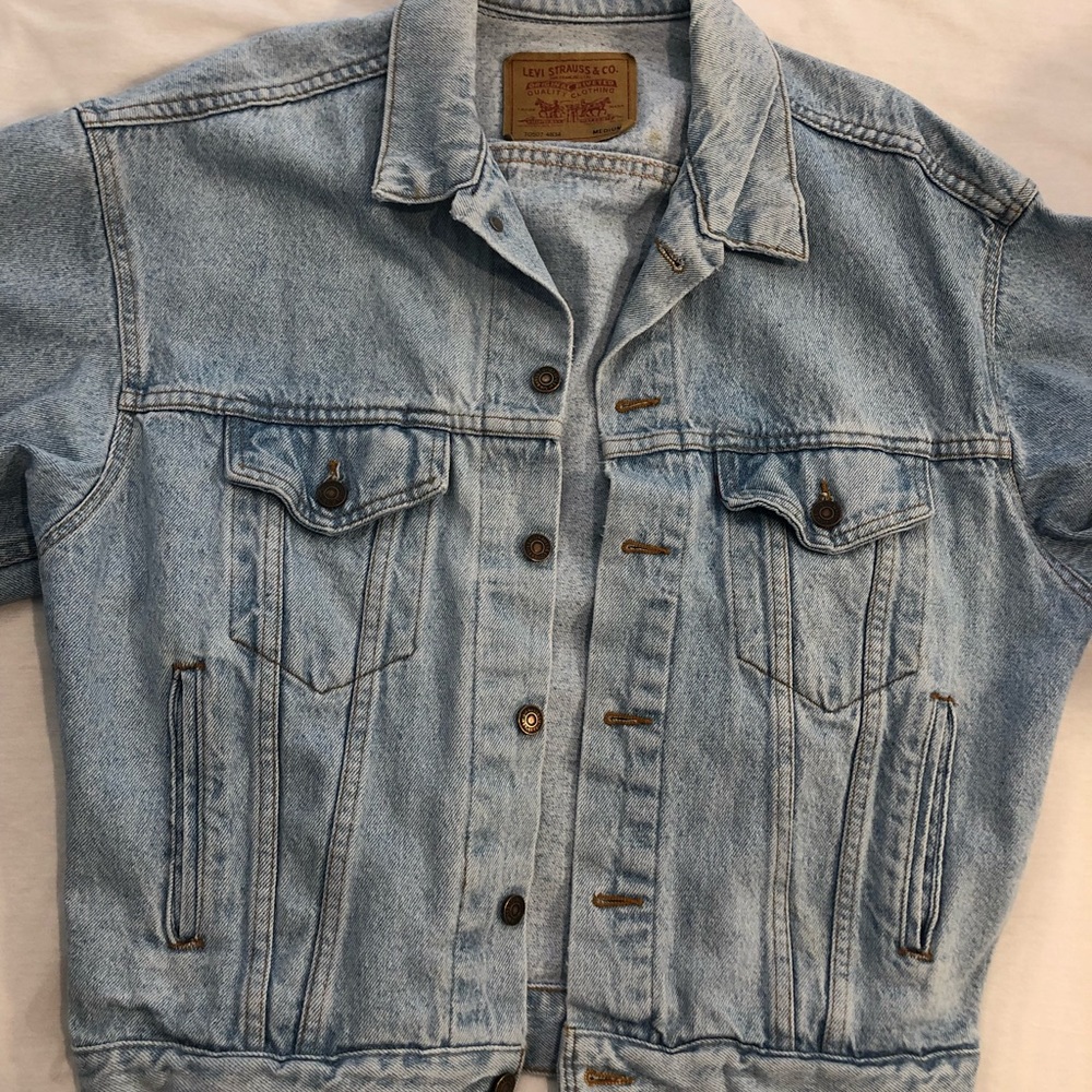 VINTAGE LEVIS JACKET MADE IN AMERICA